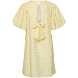 PIECES PIECES Dam Klänning PCGRIFFIN Dress French Vanilla Pink roses