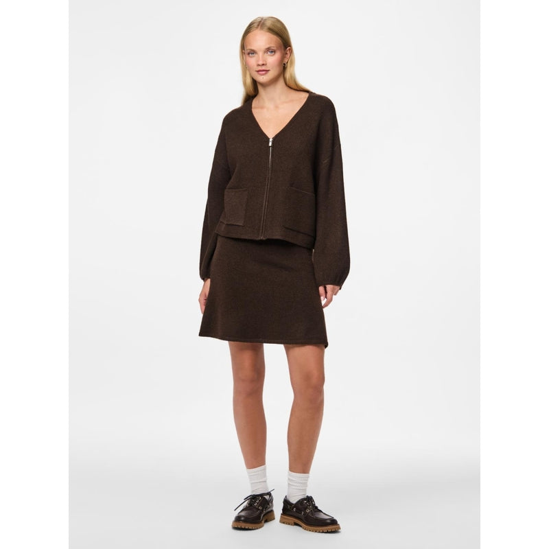 PIECES PIECES Dam Kofta PCJUNNA Cardigan Hot Fudge