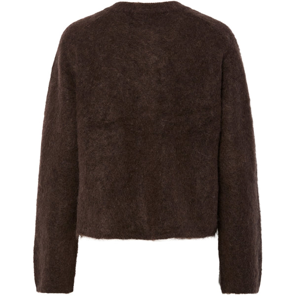 PIECES PIECES Dam Kofta PCManika Cardigan Hot Fudge Melange