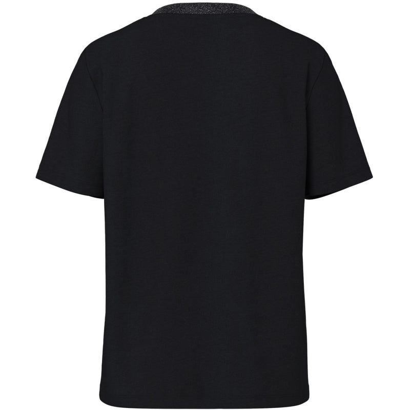 PIECES PIECES Dam T-shirts PCRIA T-shirt Black