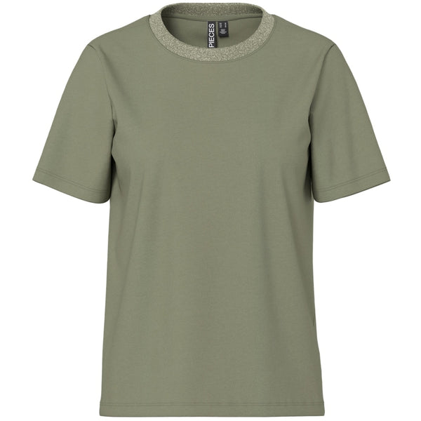 PIECES PIECES Dam T-shirts PCRIA T-shirt Deep Lichen Green