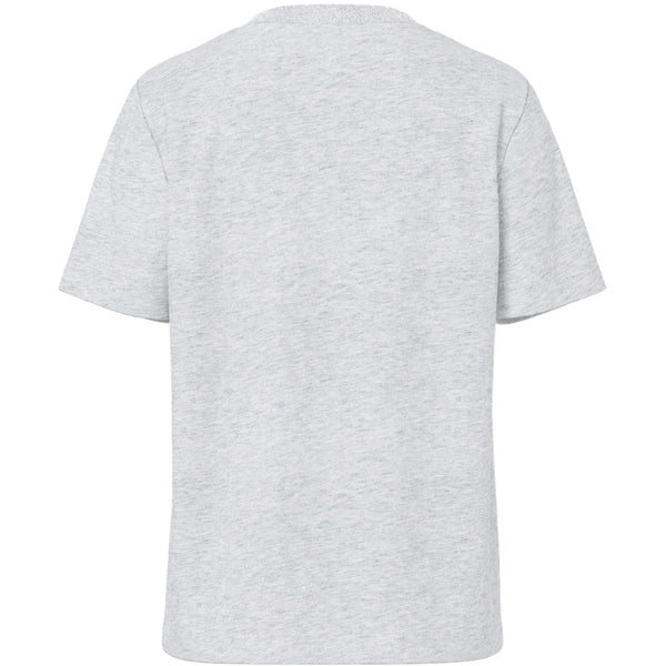 PIECES PIECES Dam T-shirts PCRIA T-shirt Light Grey Melange