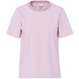 PIECES PIECES Dam T-shirts PCRIA T-shirt Winsome Orchid LUREX RIB