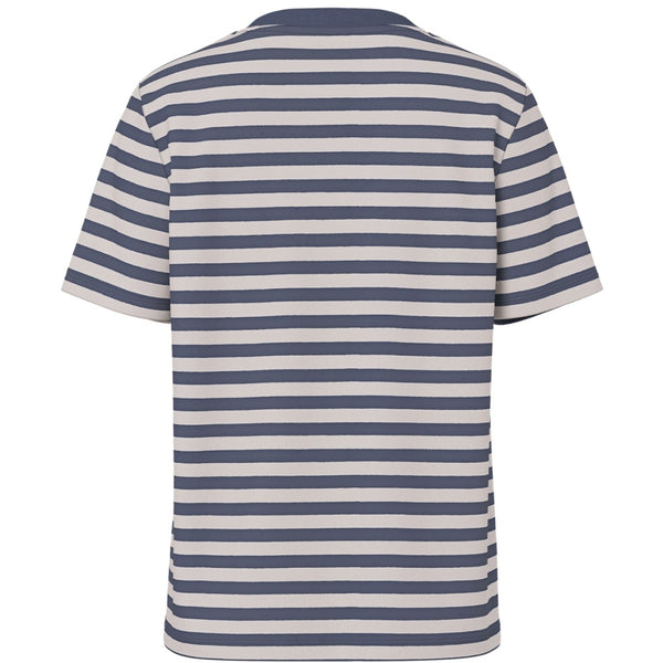 PIECES PIECES Dam T-shirts PCRia T-shirt Ombre Blue SILVER GREY