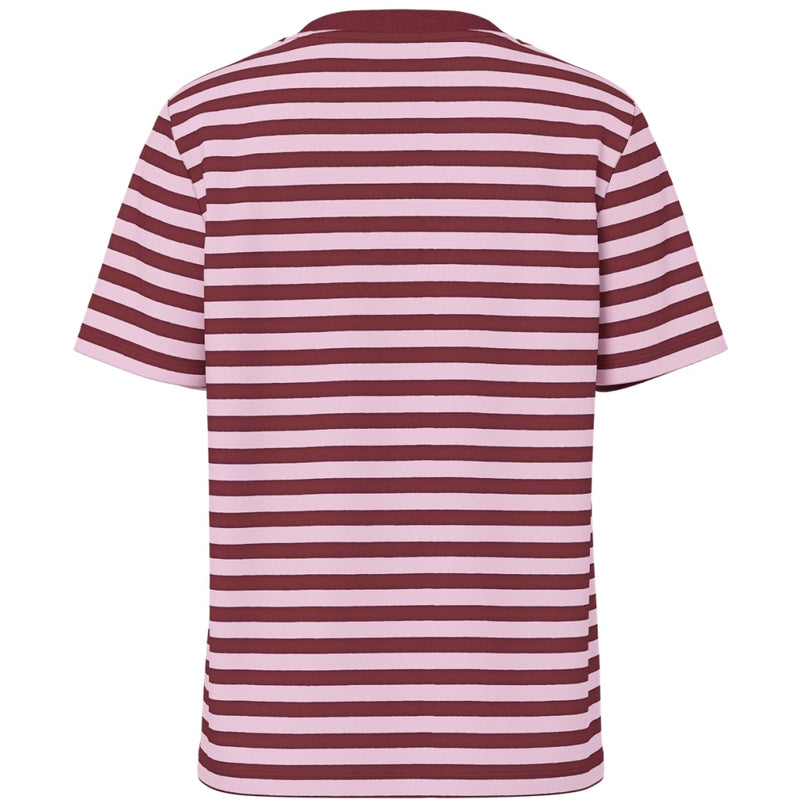 PIECES PIECES Dam T-shirts PCRia T-shirt Tawny Port ROSEATE SPOONBILL