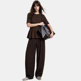 PIECES PIECES Dam byxor PCOlivia Pant Delicioso