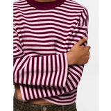 PIECES PIECES Dam stickad PCJASSY Knit Raspberry Radiance ROSEATE SPOONBILL