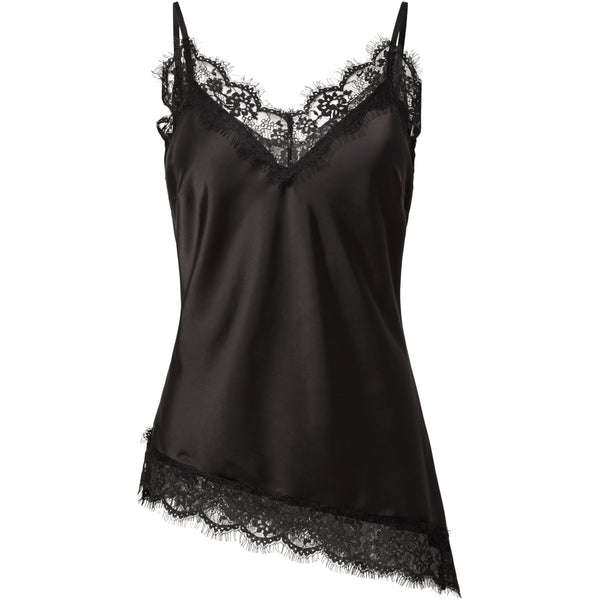 PIECES PIECES Dam topp PCNomi Top Black