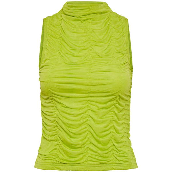 PIECES PIECES X DITTE ESTRUP PCADDI SL TOP D2D Restudsalg Lime green