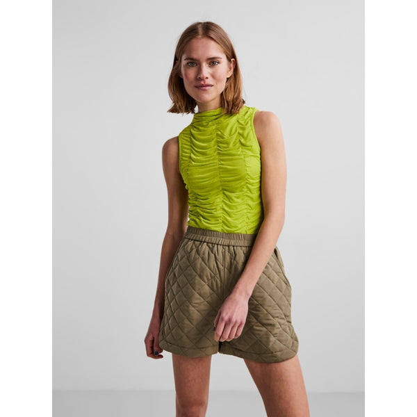 PIECES PIECES X DITTE ESTRUP PCADDI SL TOP D2D Restudsalg Lime green