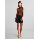 PIECES PIECES X DITTE ESTRUP PCASTRID HW SHORTS Restudsalg Black