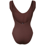 PIECES PIECES dam baddräkt PCKENNA Swimwear Deep Mahogany