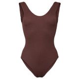 PIECES PIECES dam baddräkt PCKENNA Swimwear Deep Mahogany
