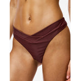PIECES PIECES dam bikini PCBAOMI Swimwear Deep Mahogany