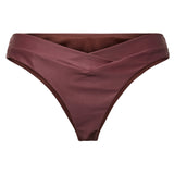 PIECES PIECES dam bikini PCBAOMI Swimwear Deep Mahogany