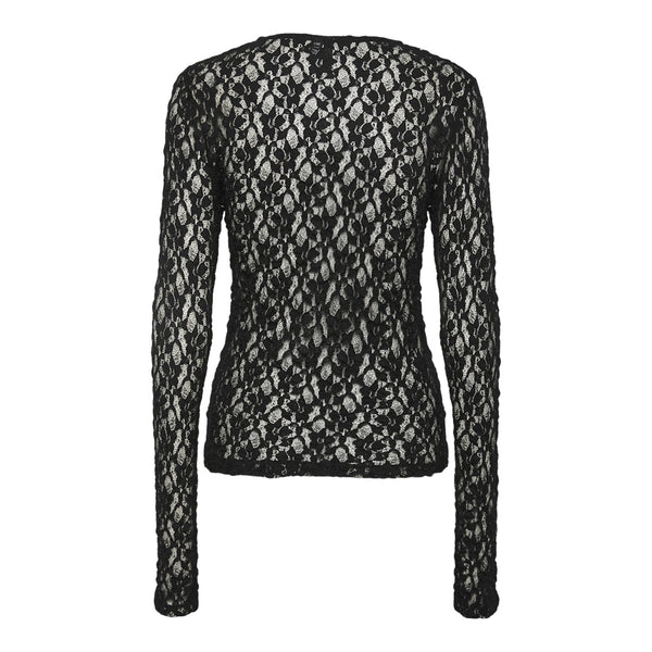 PIECES PIECES dam blus PCHAZEL Blouse Black