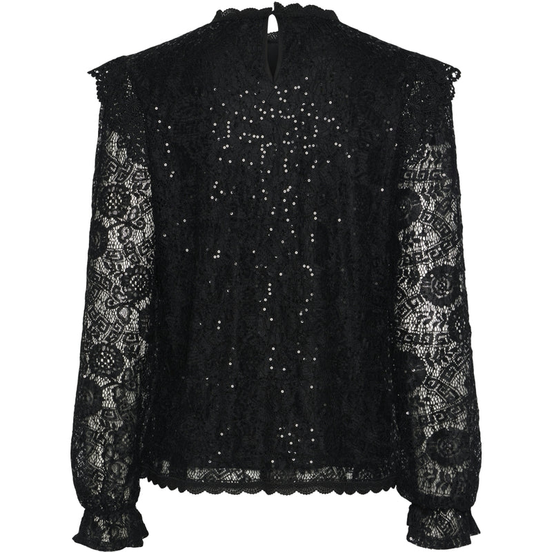 PIECES PIECES dam blus PCOLLINE Restudsalg Black