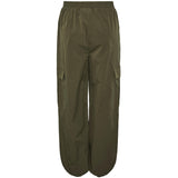 PIECES PIECES dam byxor PCANNA Pant Deep Lichen Green