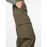 PIECES PIECES dam byxor PCANNA Pant Deep Lichen Green