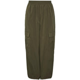 PIECES PIECES dam byxor PCANNA Pant Deep Lichen Green