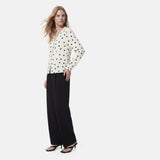 PIECES PIECES dam byxor PCBOSELLA Pant Black