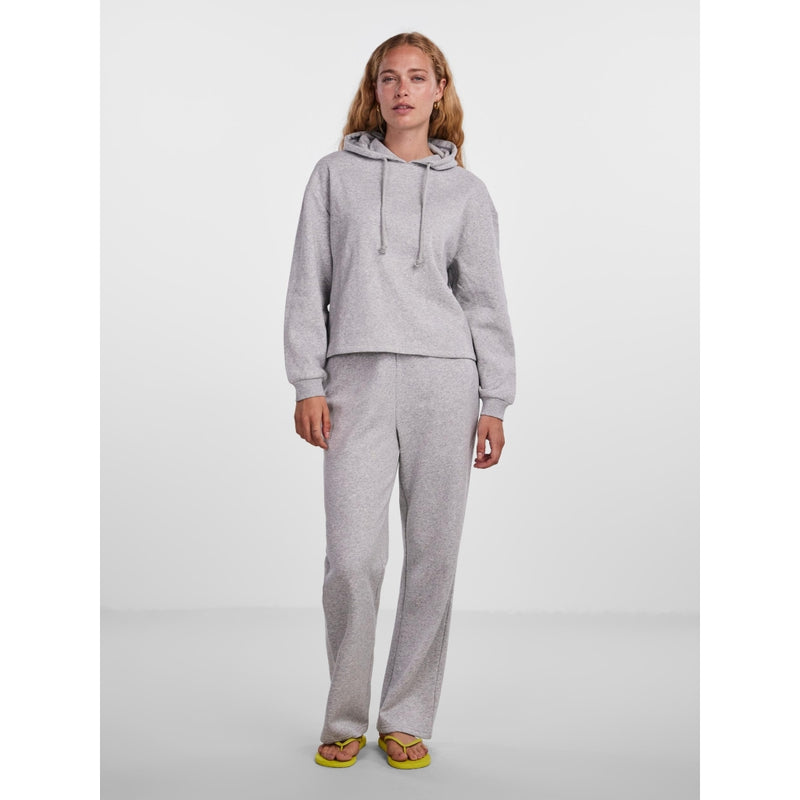 PIECES PIECES dam byxor PCCHILLI Sweatpant Light Grey Melange