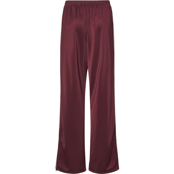 PIECES PIECES dam byxor PCFELICIA Pant Tawny Port Pinkaboo/white stripe