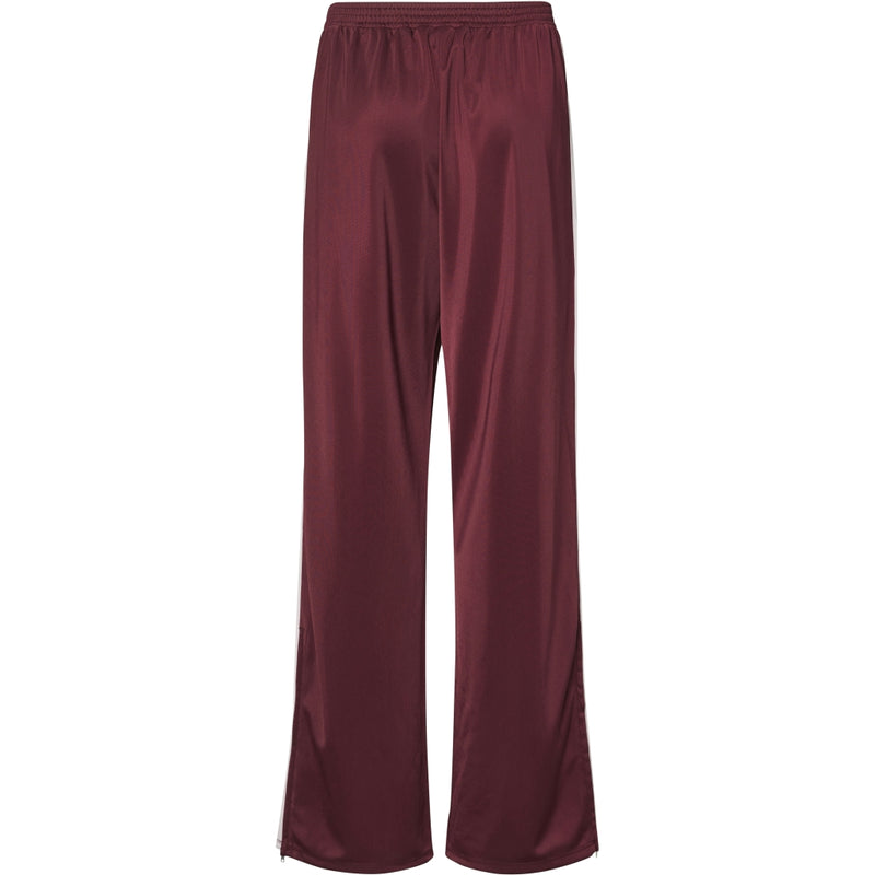 PIECES PIECES dam byxor PCFELICIA Pant Tawny Port Pinkaboo/white stripe