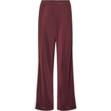 PIECES PIECES dam byxor PCFELICIA Pant Tawny Port Pinkaboo/white stripe