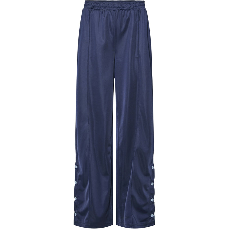PIECES PIECES dam byxor PCGRACE Pant Maritime Blue Cashmere blue stripe