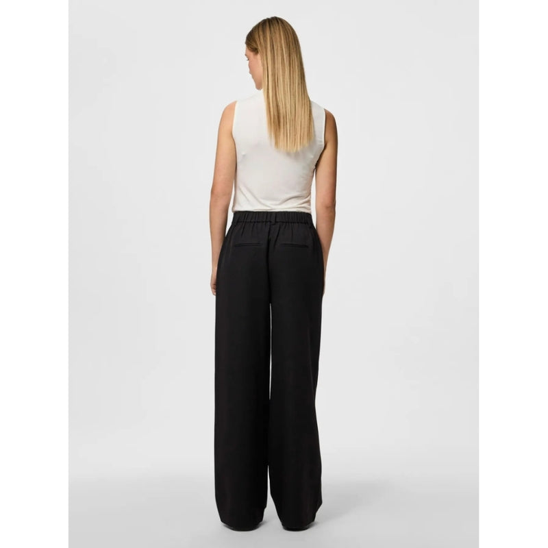 PIECES PIECES dam byxor PCKAMIL Pant Black