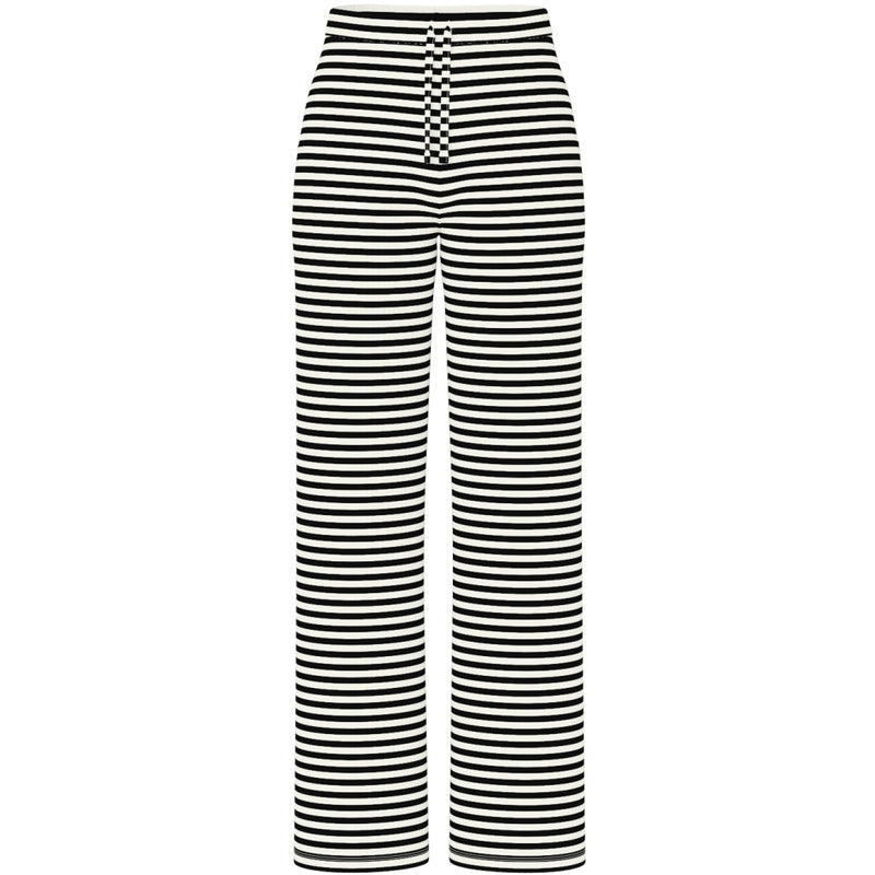 PIECES PIECES dam byxor PCLAYA Pant Black Coconut milk