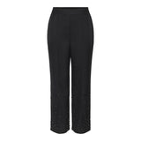 PIECES PIECES dam byxor PCRU Pant Black