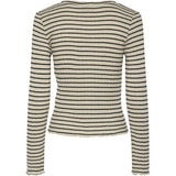 PIECES PIECES dam cardigan PCIRIS Restudsalg Birch BLACK