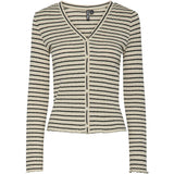 PIECES PIECES dam cardigan PCIRIS Restudsalg Birch BLACK