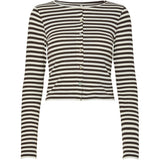 PIECES PIECES dam cardigan PCLAYA Restudsalg Chicory Coffee Coconut milk
