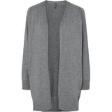 PIECES PIECES dam cardigan PCNATALIE Cardigan Medium grey melange