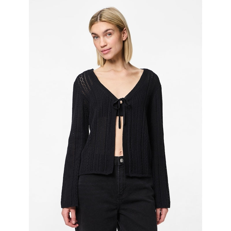 PIECES PIECES dam cardigan PCNUKA Cardigan Black