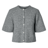 PIECES PIECES dam cardigan PCSILLY Cardigan Medium grey melange