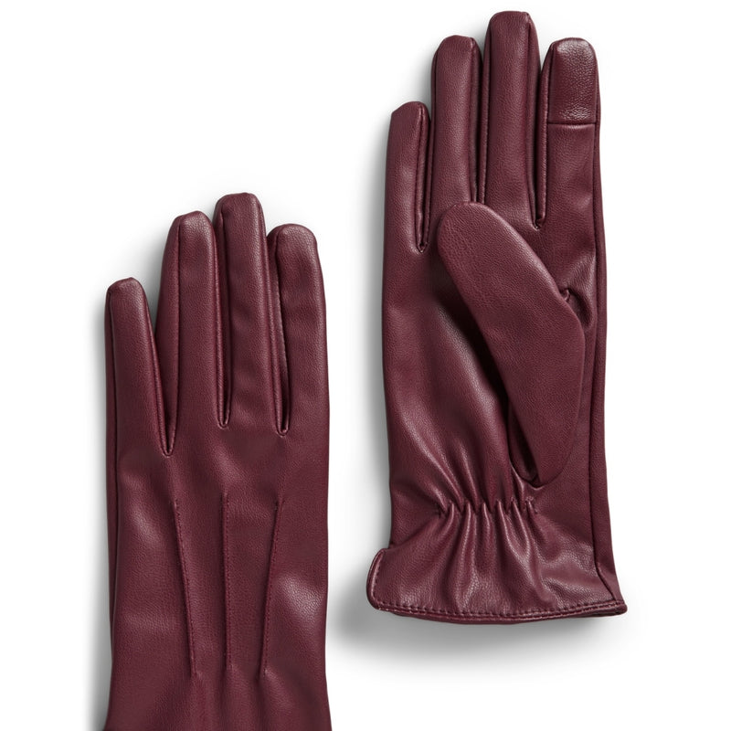 PIECES PIECES dam handskar PCCELLIE Gloves Tawny Port