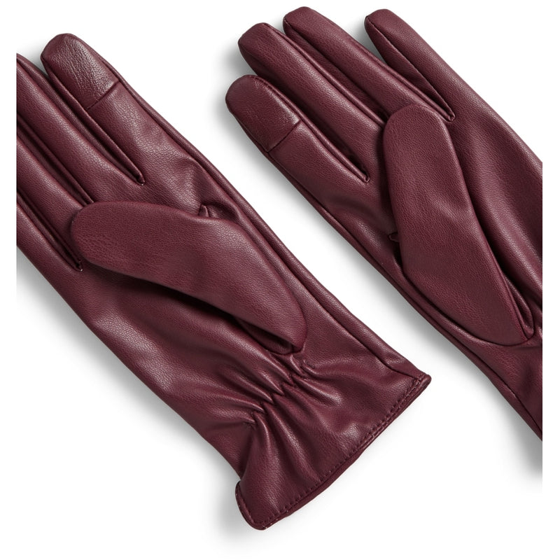PIECES PIECES dam handskar PCCELLIE Gloves Tawny Port