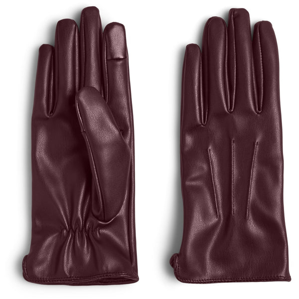 PIECES PIECES dam handskar PCCELLIE Gloves Tawny Port