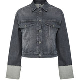 PIECES PIECES dam jacka PCPIL Jacket Grey Denim