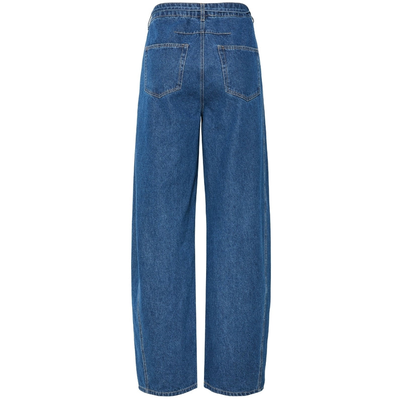PIECES PIECES dam jeans PCFENNA Jeans Dark Blue Denim
