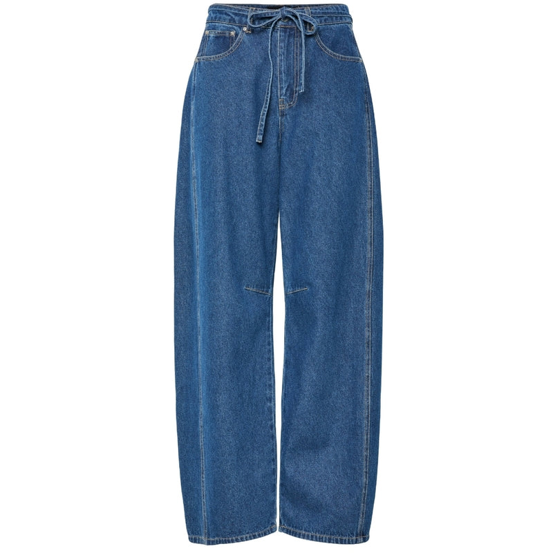 PIECES PIECES dam jeans PCFENNA Jeans Dark Blue Denim