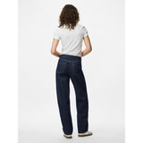 PIECES PIECES dam jeans PCGRACE Jeans Dark Blue Denim Rinse
