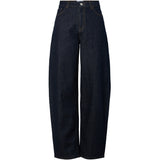 PIECES PIECES dam jeans PCGRACE Jeans Dark Blue Denim Rinse