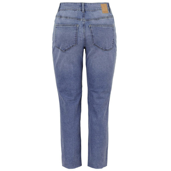 PIECES PIECES dam jeans PCLUNA Jeans Medium blue denim