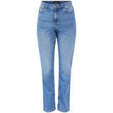 PIECES PIECES dam jeans PCLUNA Jeans Medium blue denim