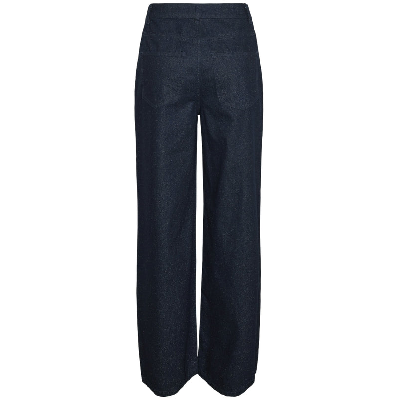 PIECES PIECES dam jeans PCREVIN Jeans Dark Blue Denim